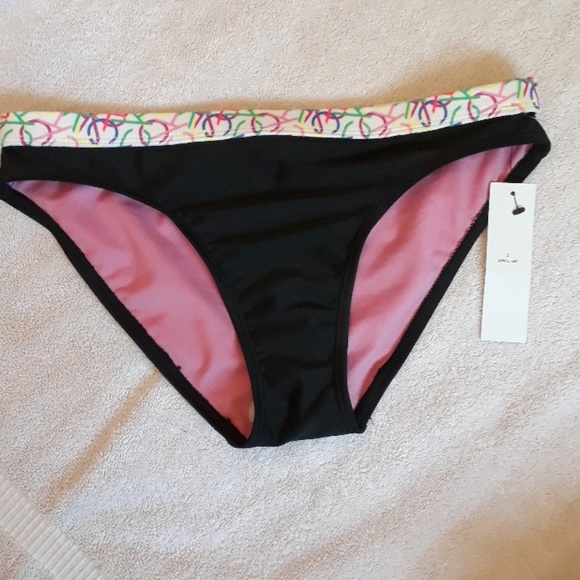 calvin klein bikini bottoms black